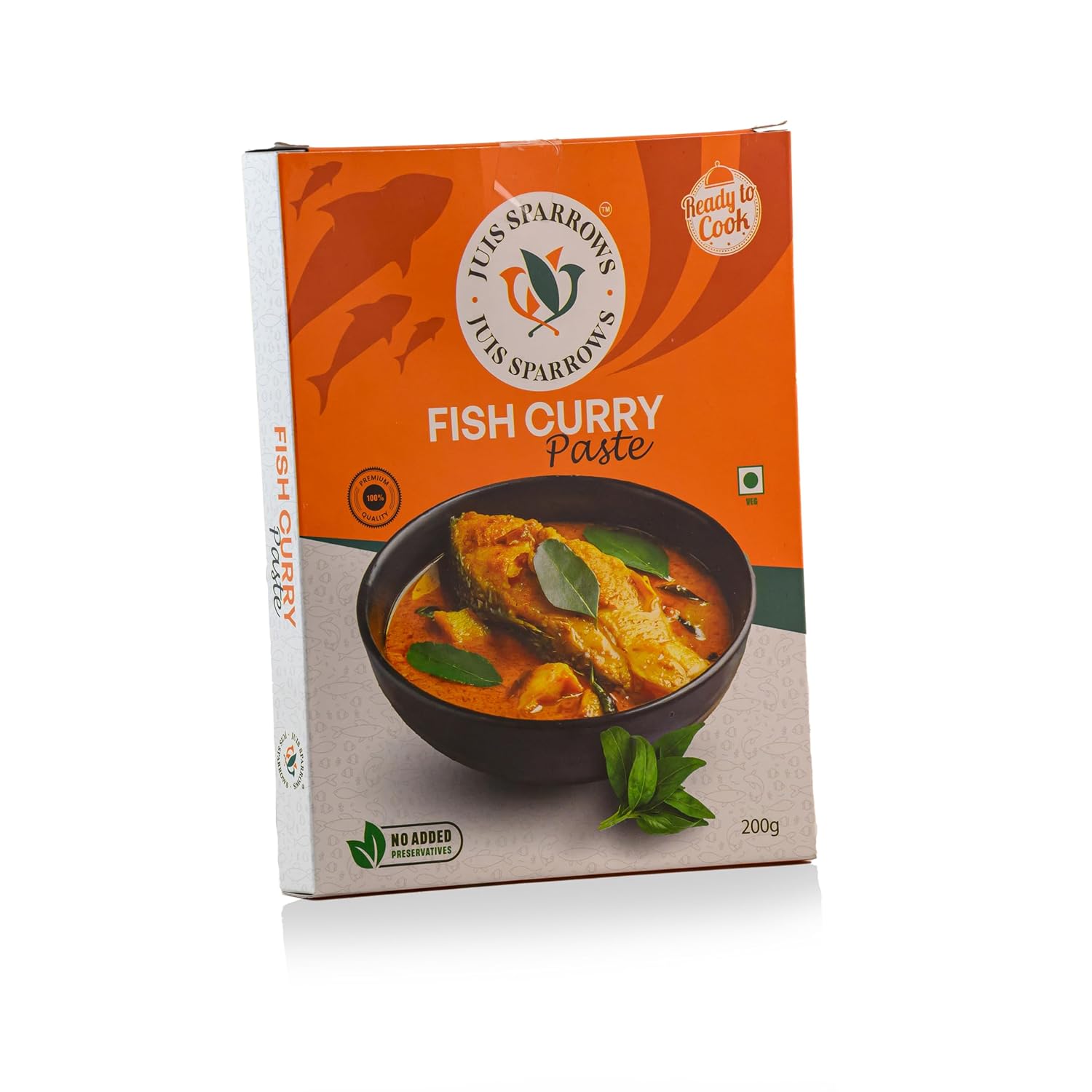 JUIS SPARROWS Ready to Cook Kerala Fish Curry Gravy Mix