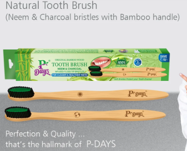 Herbal Bamboo Tooth brush