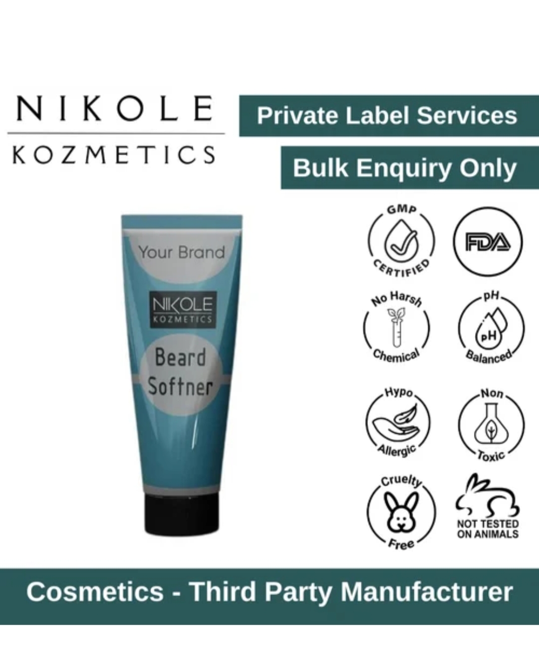 Mens Beard Softener 50gm