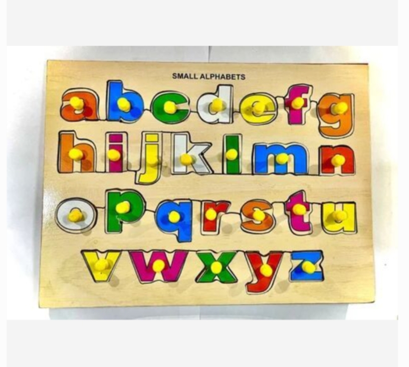Wooden Small Alphabet Tray Puzzle