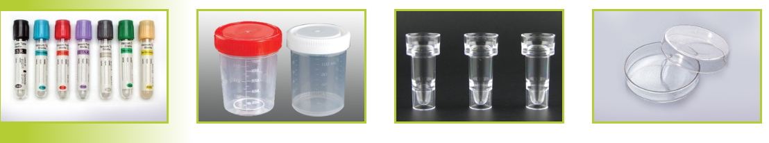 MEDICAL LABORATORY TUBES & CONTAINERS