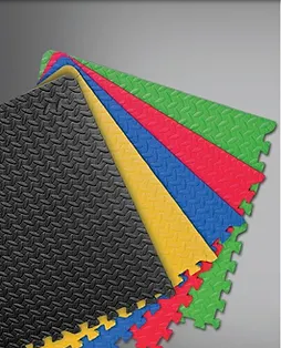 RUBBER GYM FLOOR MATS