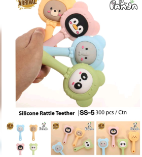 Silicon Rattle Teether