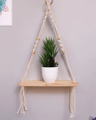 Cotton Macrame Plant Hanger