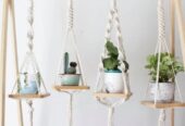 Cotton Macrame Plant Hanger