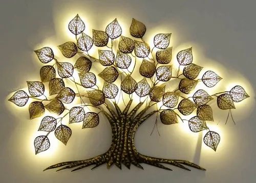 LED Metal Wall Tree