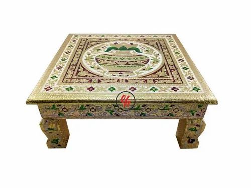 Meenakari Pooja Chowki