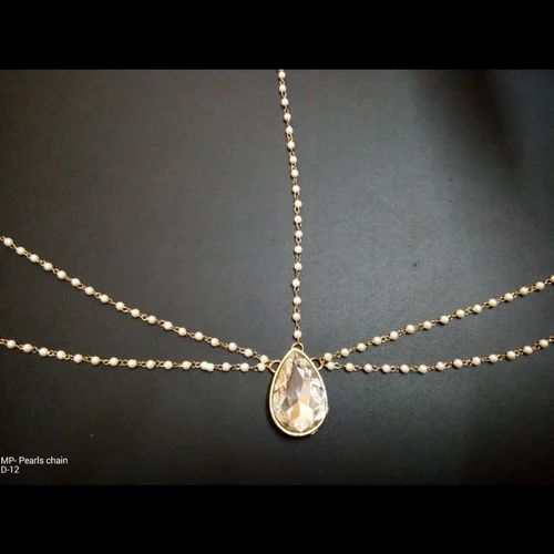 NIEN Party wear hair accessory Mathapatti Headgear headband