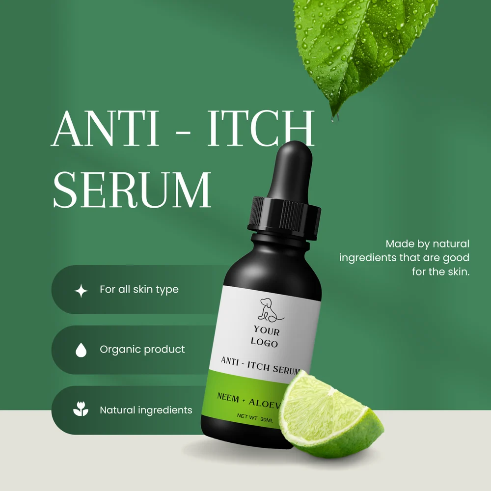 Pet Anti Itch Serum Third Party Manufacturing And Private Labeling