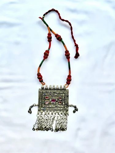 Real Afghani Thread Hand Made Necklace