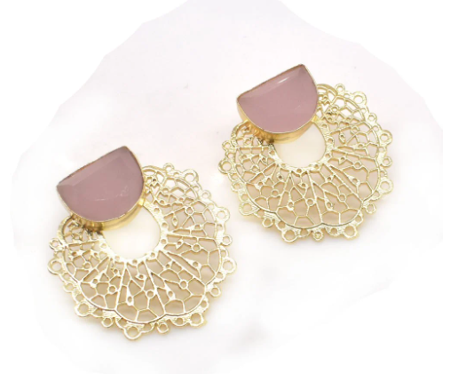 Gold Plated Fashion Earrings
