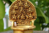 Brass Laxmi Ganesh Diya