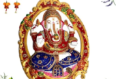 Multi color Ganesha Wall Hanging