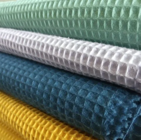 Dyed Waffle Fabric