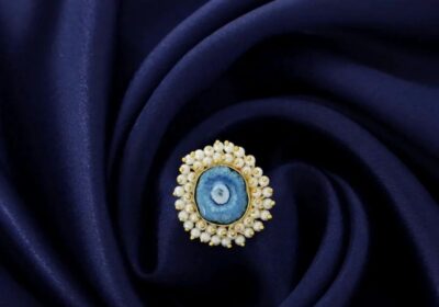 Solar-Quartz-Stone-Adjustable-Ring-With-Beads