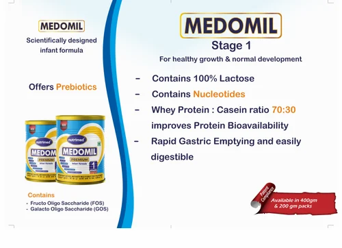 400 Gm Nutrimed Medomil Premium Stage 1
