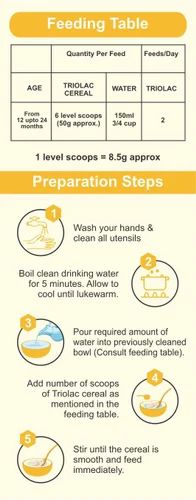 Baby food Cereals – Multi grain and fruits