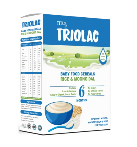 Baby food Cereals – Rice and Moong Dal