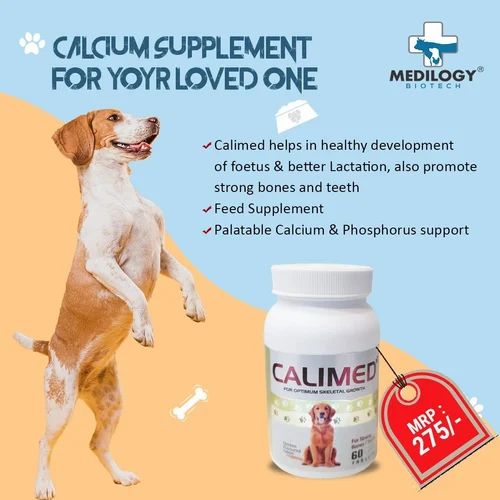 Calcium Tablets For Pets 60 TAB