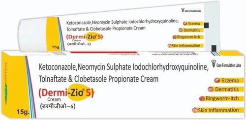 Clobetasol Propionate USP 0.5 Mg Neomycin Tolnaftate IP 10 Mg Lodochlorhydroxyquinoline IP 10