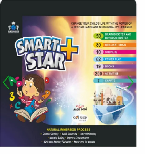 Euro House Smart Star Plus with Talking Ted Stylus Book