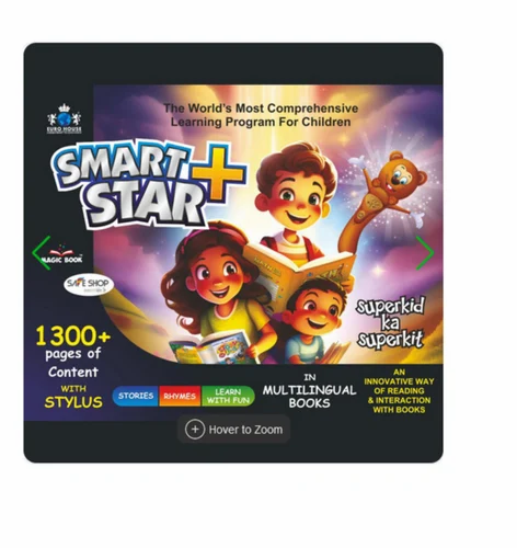 Euro House Smart Star Plus with Talking Ted Stylus Book