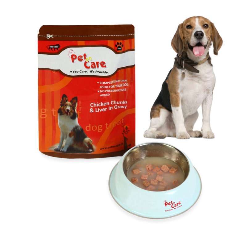 CHICKENCHUNKS & LIVER IN GRAVY 100G