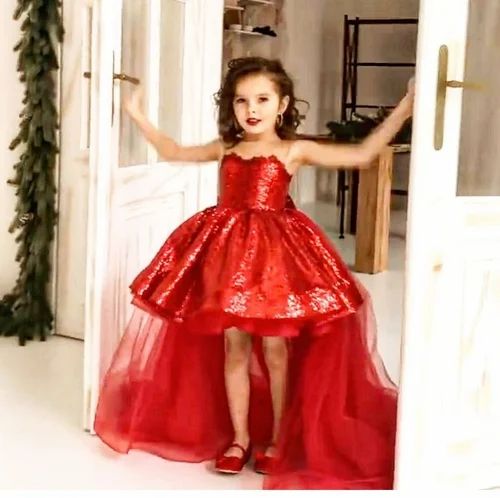 Kids Frock With Long Back