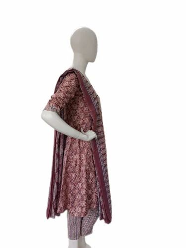 Ladies Cotton Printed Churidar Suits
