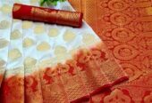 Ladies Designer Jacquard Cotton Saree