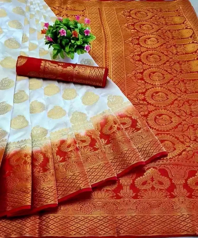 Ladies Designer Jacquard Cotton Saree