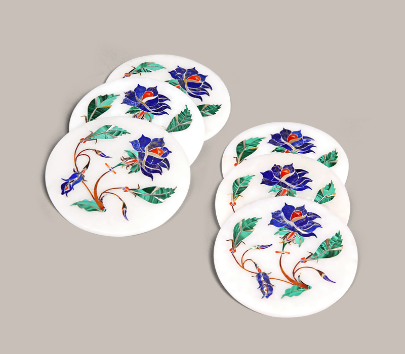 Inlay Marble Coaster