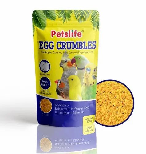 Petslife Egg Crumbles Bird Food