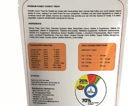 Petslife Rabbit Carrot Food