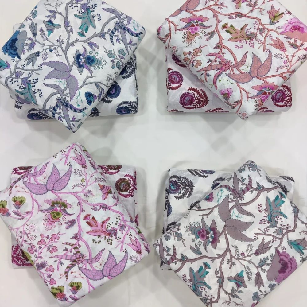 Printed Cotton Cambric Fabric 72×72