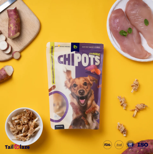 TailBlaze Chipots Dental Care Treats 100gm