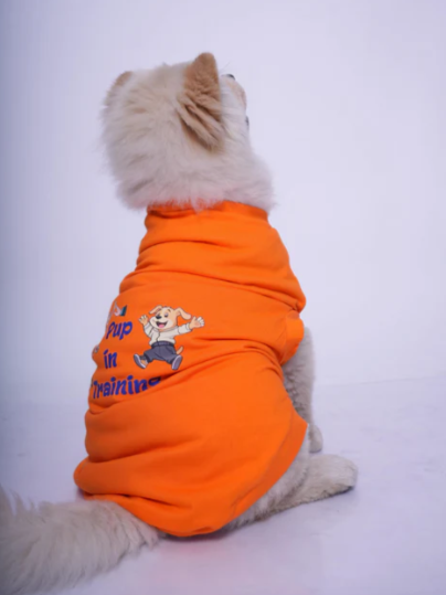 Thunder Tails PUP IN TRAINING Adjustable Graphic T-shirt