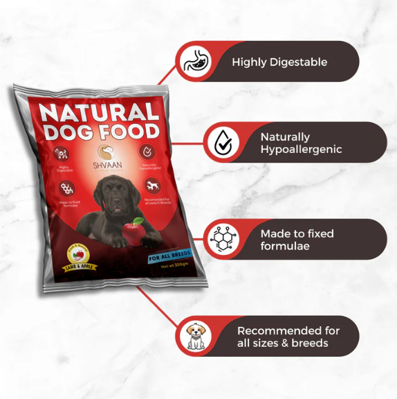 Lamb Meat and Apple – Wet Dog Food 200g
