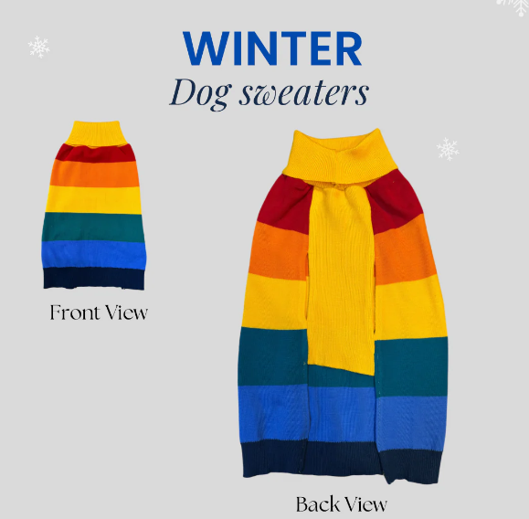 Warm & Cozy Dog Sweaters – Handcrafted