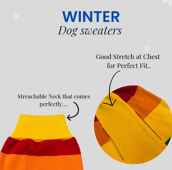 Warm & Cozy Dog Sweaters – Handcrafted