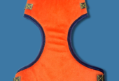 Coral Colour Adjustable Dog Harness