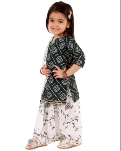 Kids Skirt Top Set