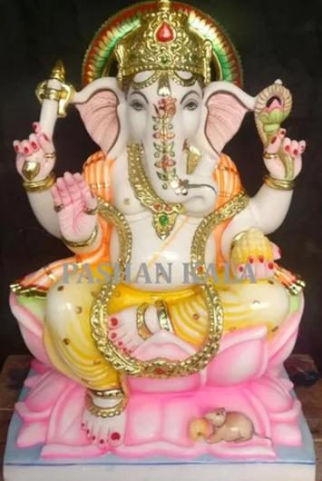 Marble Lord Ganesha Statue