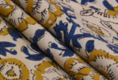 Bagru Hand Block Printed Cotton Fabric