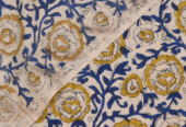 Bagru Hand Block Printed Cotton Fabric