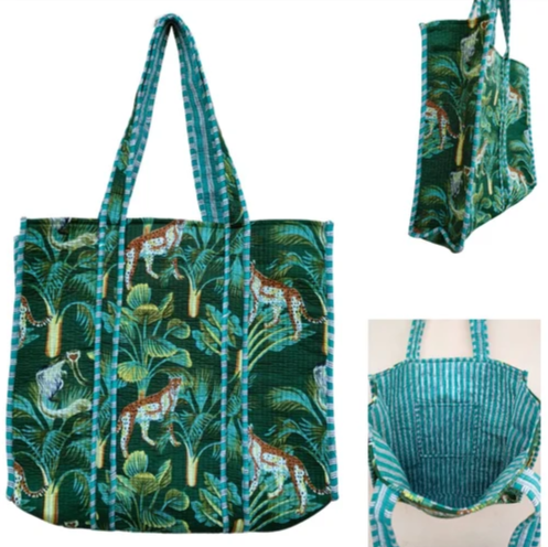 Quilted Tote Bag