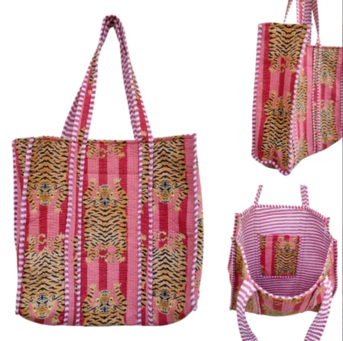 Quilted Tote Bag