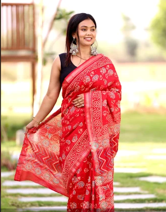 Maheshwari Silk Saree