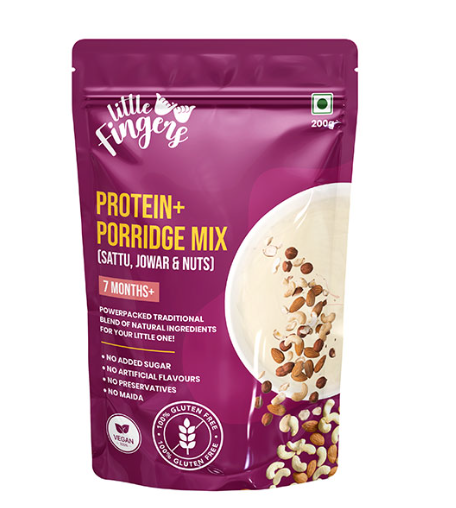 Protein+ Porridge Mix – Sattu Jowar and Nuts