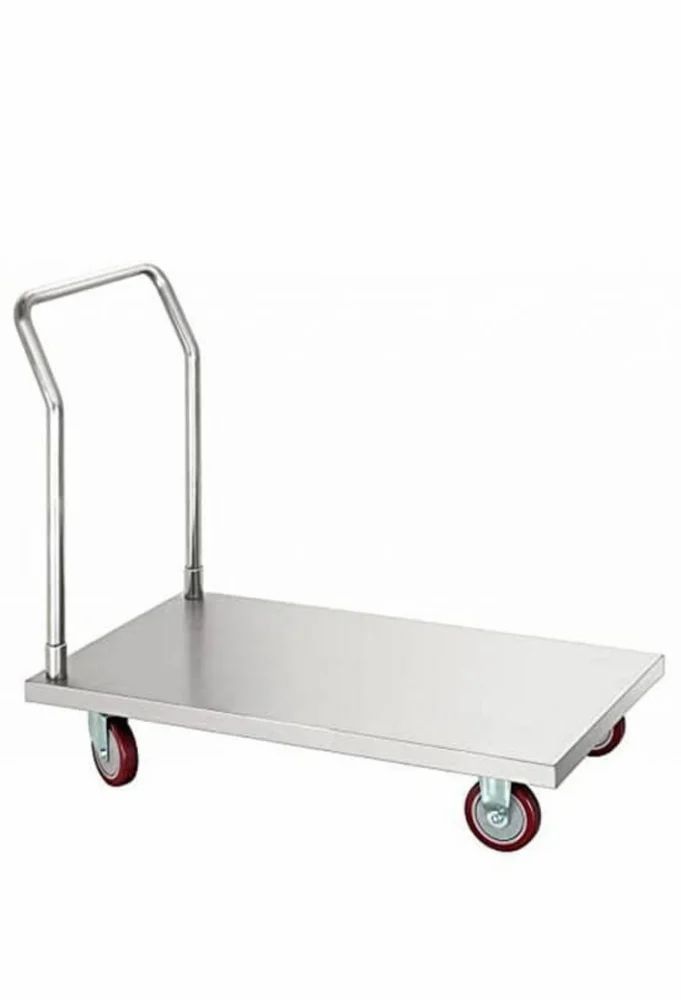 Stainless Steel Ss 304 Platform Trolley